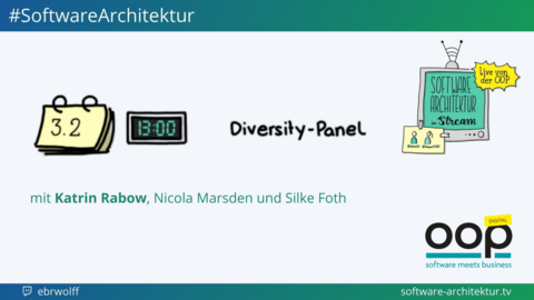 Folge 108 -  Katrin Rabow, Nicola Marsden, Silke Foth - Diversity-Panel - live von der OOP