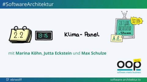 Folge 107 - Klima-Panel mit Marina Köhn, Jutta Eckstein, Max Schulze - live von der OOP!