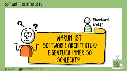 Folge 237 - Warum ist Software(-Architektur) eigentlich immer so schlecht?