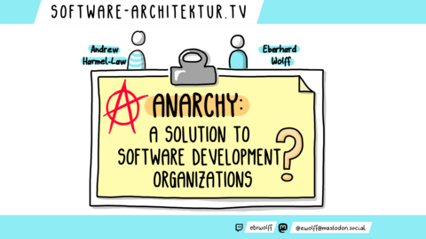 Folge 309 - Anarchy: A Solution to Software Development Organizations? with Andrew Harmel-Law