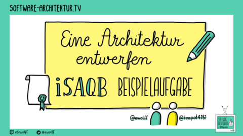Folge 117 - Eine Architektur entwerfen - iSAQB Advanced Beispielaufgabe