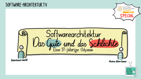 Folge 188 - Software Architektur - Das Gute und das Schlechte - eine 17 jährige Odyssee mit Rakia Ben Sassi