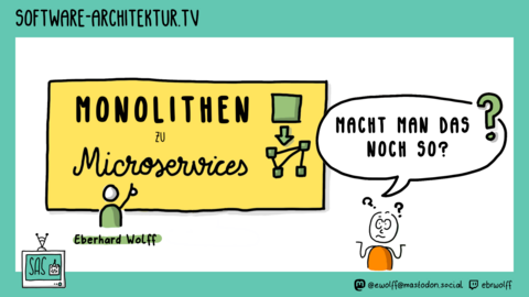Folge 257 - Monolithen zu Microservices - Macht man das noch so?