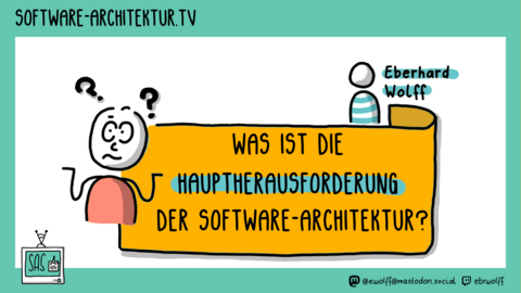 Folge 269 - Was ist die Hauptherausforderung der Software-Architektur?