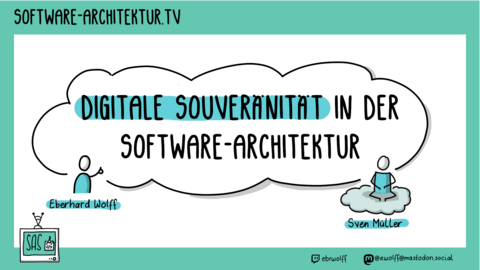 Folge 290 - Digitale Souveränität in der Software-Architektur mit Sven Müller
