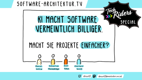 Folge 316 - KI macht Software vermeintlich billiger. Macht sie Projekte einfacher?
