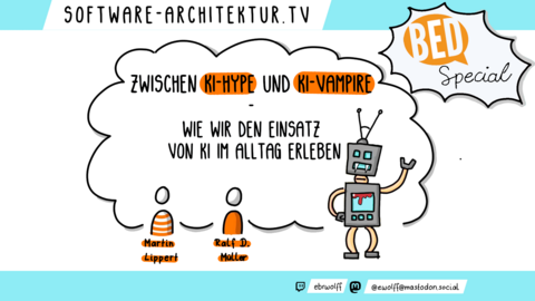 Folge 317 - Zwischen KI-Hype und KI-Vampire - wie wir den Einsatz von KI im Alltag erleben