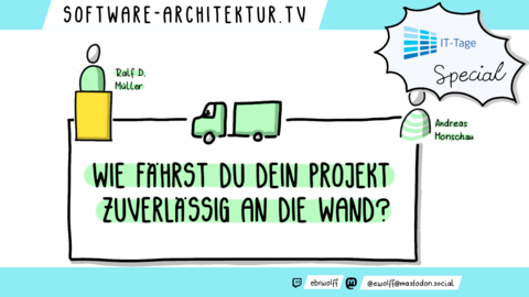 Folge 318 - Wie fährst du dein Projekt zuverlässig an die Wand? Mit Andreas Monschau