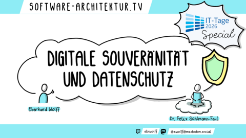 Folge 322 - Digitale Souveränität und Datenschutz mit Dr. Felix Sühlmann-Faul