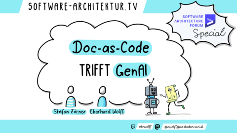 Folge 324 - Docs-as-Code trifft GenAI mit Stefan Zörner