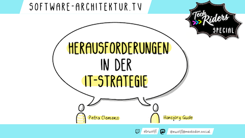 Petra Clemens Herausforderungen in der IT Strategie (TechRidersSummit Special)