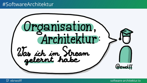 Folge 96 - Organisation, Architektur - Was ich im Stream gelernt habe